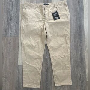 Under 510 Pants Mens 36x26 Core Stretch Chino Khaki (New Without Tags)